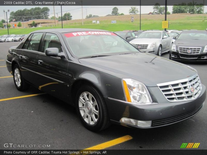 Gray Flannel / Shale/Cocoa 2009 Cadillac DTS