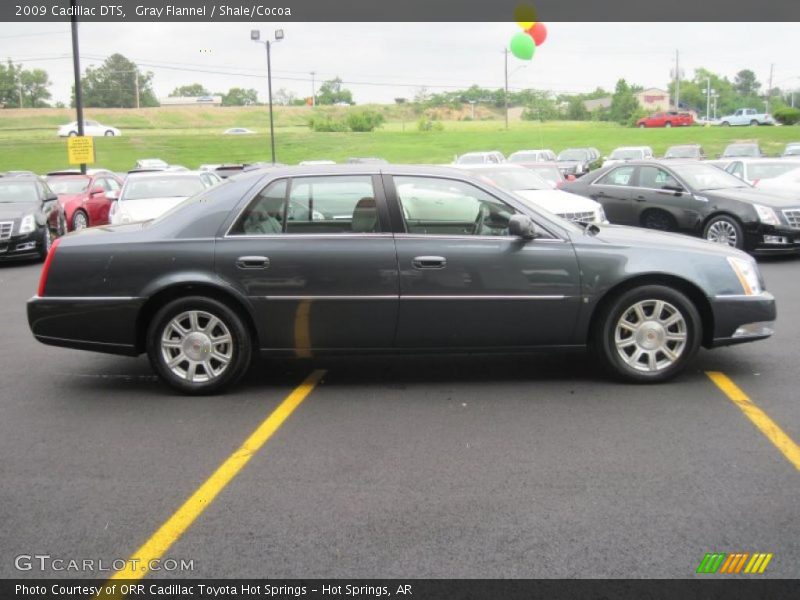 Gray Flannel / Shale/Cocoa 2009 Cadillac DTS