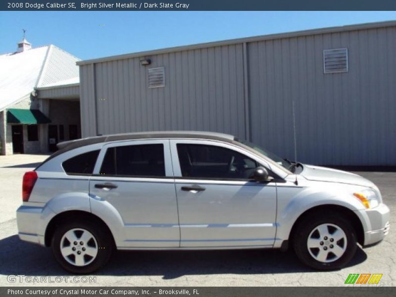 Bright Silver Metallic / Dark Slate Gray 2008 Dodge Caliber SE