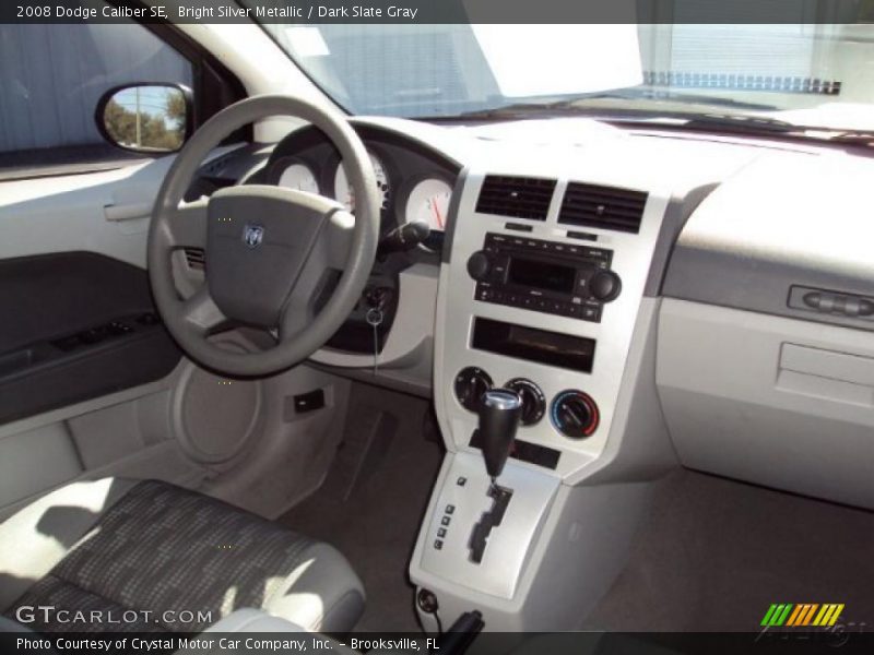 Bright Silver Metallic / Dark Slate Gray 2008 Dodge Caliber SE