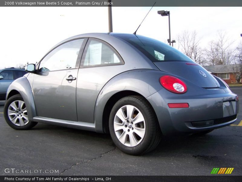 Platinum Grey / Black 2008 Volkswagen New Beetle S Coupe