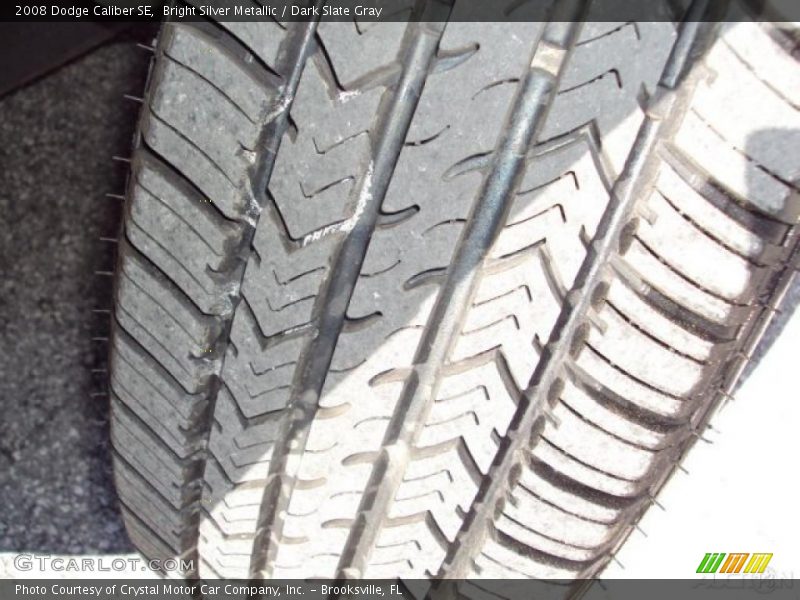 Bright Silver Metallic / Dark Slate Gray 2008 Dodge Caliber SE