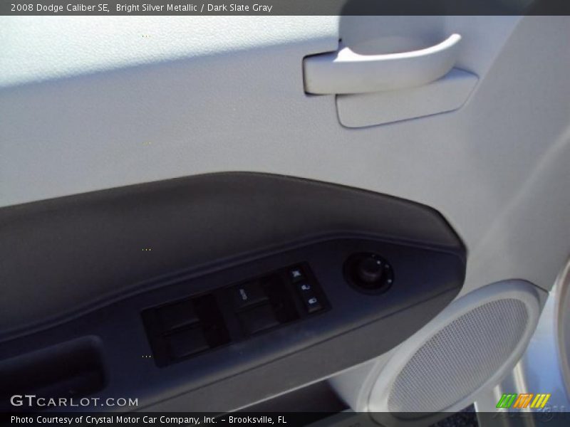 Bright Silver Metallic / Dark Slate Gray 2008 Dodge Caliber SE