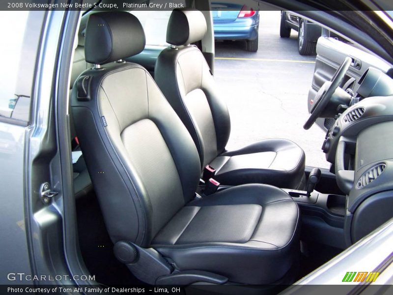 Platinum Grey / Black 2008 Volkswagen New Beetle S Coupe