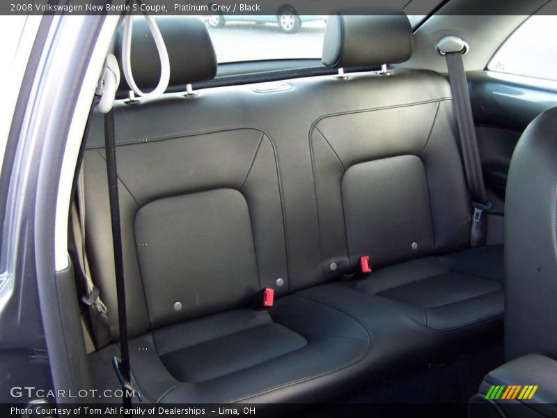 Platinum Grey / Black 2008 Volkswagen New Beetle S Coupe