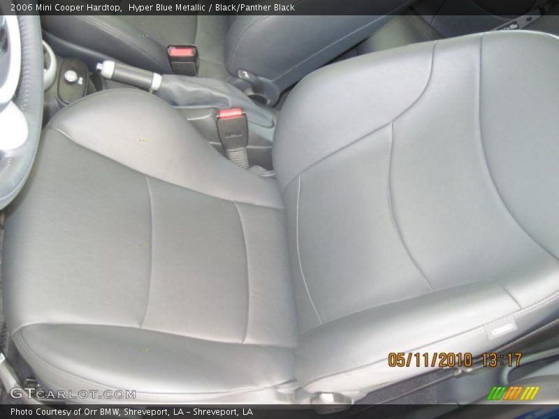 Hyper Blue Metallic / Black/Panther Black 2006 Mini Cooper Hardtop