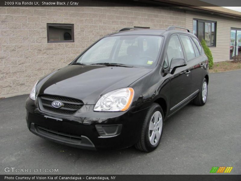 Shadow Black / Gray 2009 Kia Rondo LX