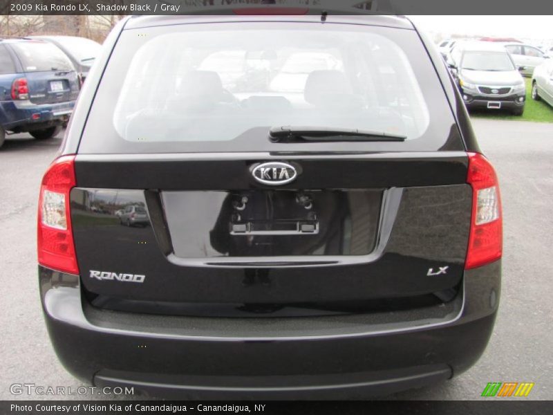 Shadow Black / Gray 2009 Kia Rondo LX