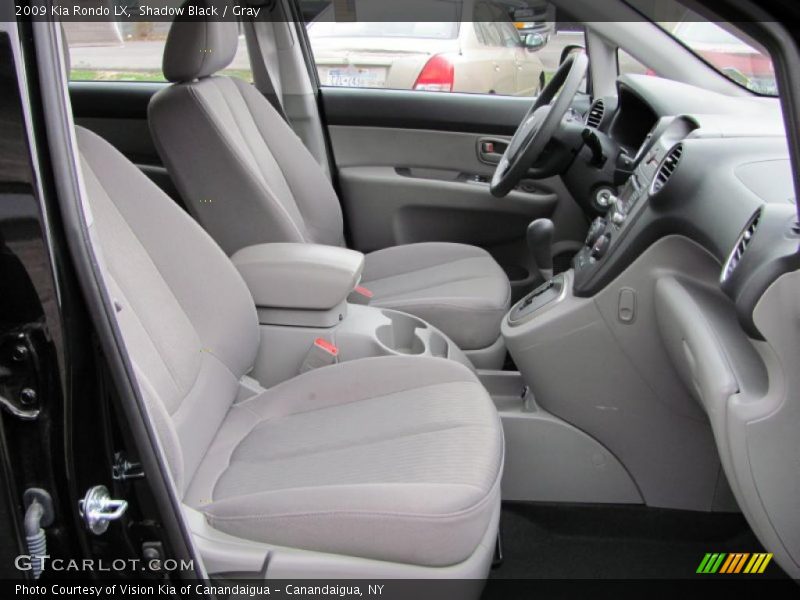 Shadow Black / Gray 2009 Kia Rondo LX