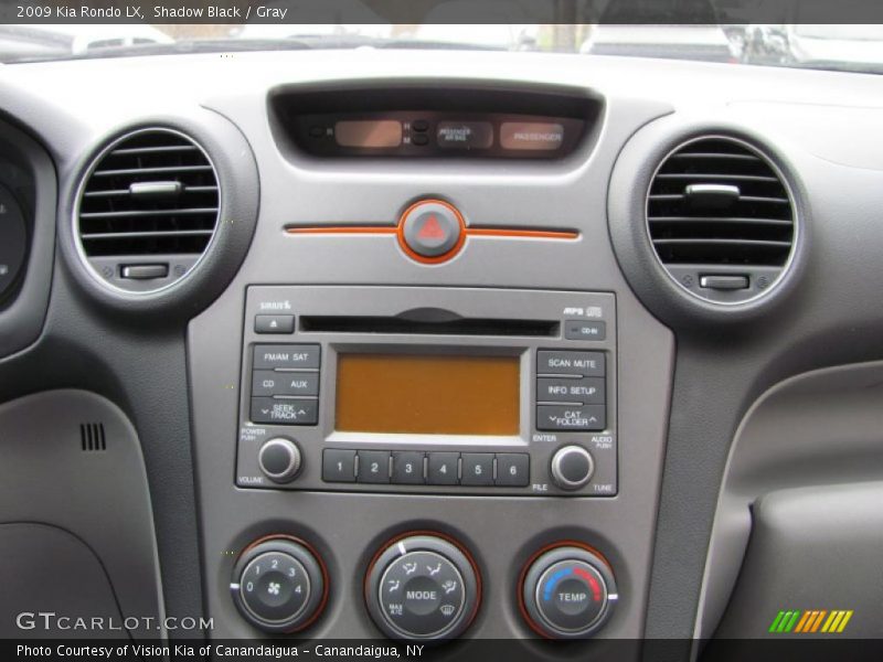 Shadow Black / Gray 2009 Kia Rondo LX