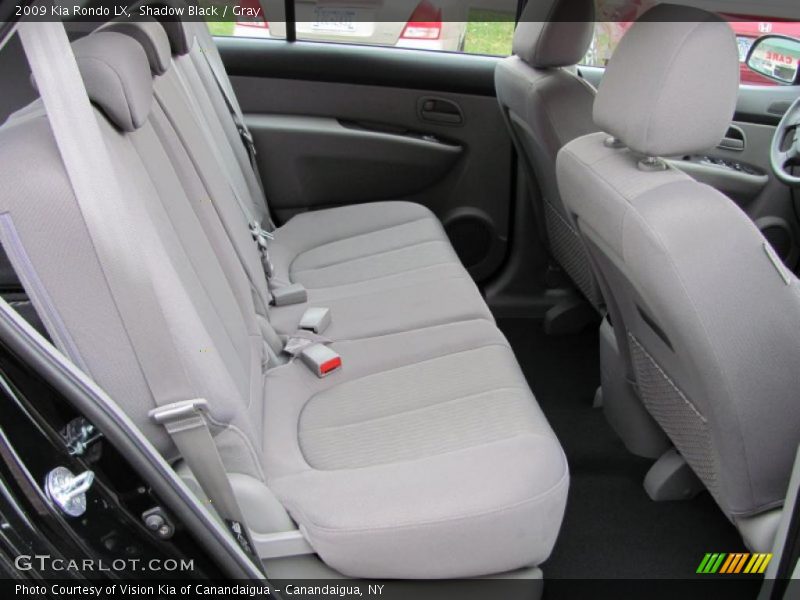 Shadow Black / Gray 2009 Kia Rondo LX