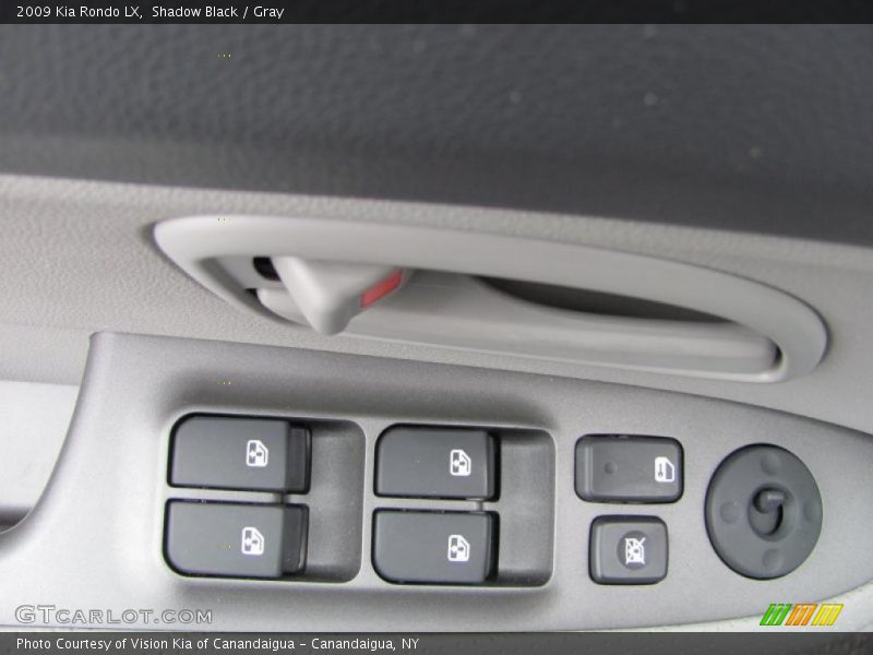 Shadow Black / Gray 2009 Kia Rondo LX