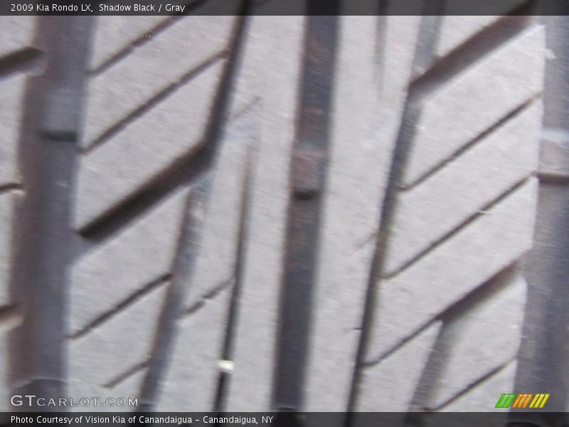 Shadow Black / Gray 2009 Kia Rondo LX