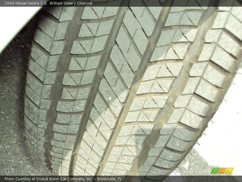Brilliant Silver / Charcoal 2009 Nissan Sentra 2.0