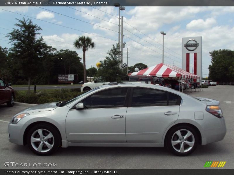 Radiant Silver Metallic / Charcoal 2007 Nissan Altima 3.5 SE