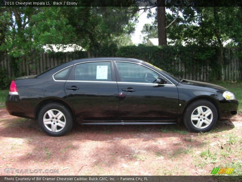 Black / Ebony 2010 Chevrolet Impala LS