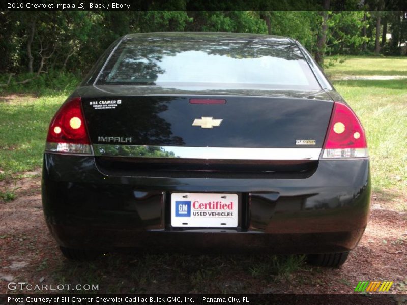 Black / Ebony 2010 Chevrolet Impala LS