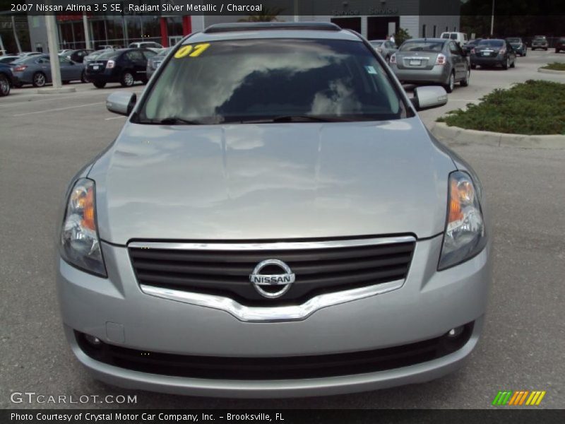 Radiant Silver Metallic / Charcoal 2007 Nissan Altima 3.5 SE