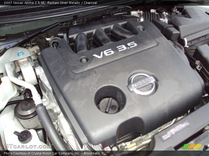 Radiant Silver Metallic / Charcoal 2007 Nissan Altima 3.5 SE