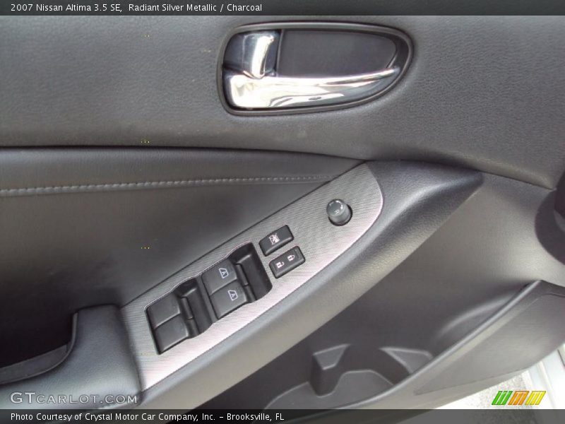 Radiant Silver Metallic / Charcoal 2007 Nissan Altima 3.5 SE