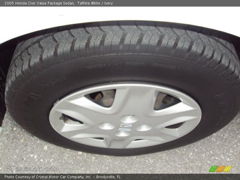 Taffeta White / Ivory 2005 Honda Civic Value Package Sedan