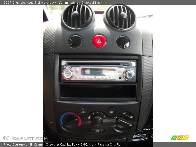 Summit White / Charcoal Black 2007 Chevrolet Aveo 5 LS Hatchback