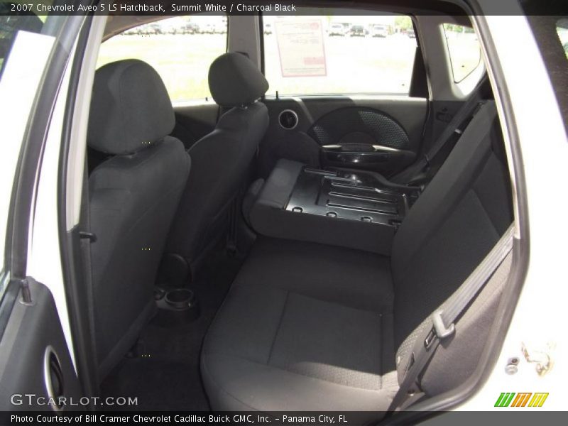 Summit White / Charcoal Black 2007 Chevrolet Aveo 5 LS Hatchback