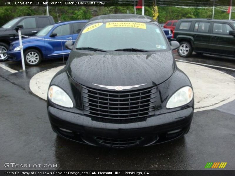 Black / Dark Slate Gray 2003 Chrysler PT Cruiser Touring