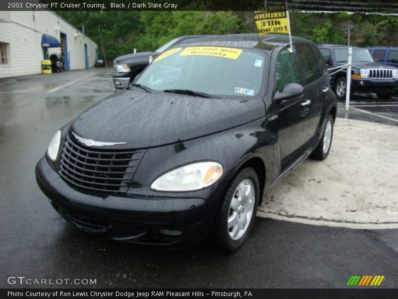 Black / Dark Slate Gray 2003 Chrysler PT Cruiser Touring