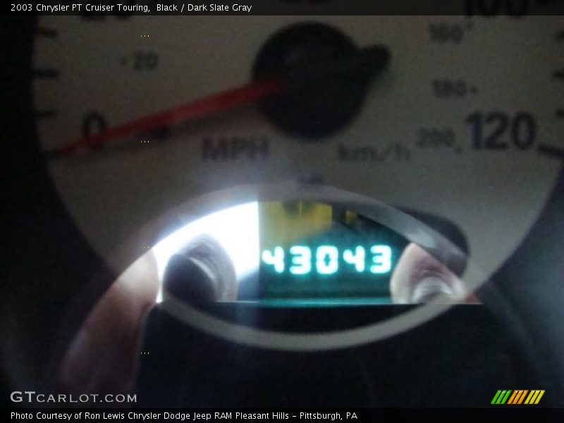 Black / Dark Slate Gray 2003 Chrysler PT Cruiser Touring