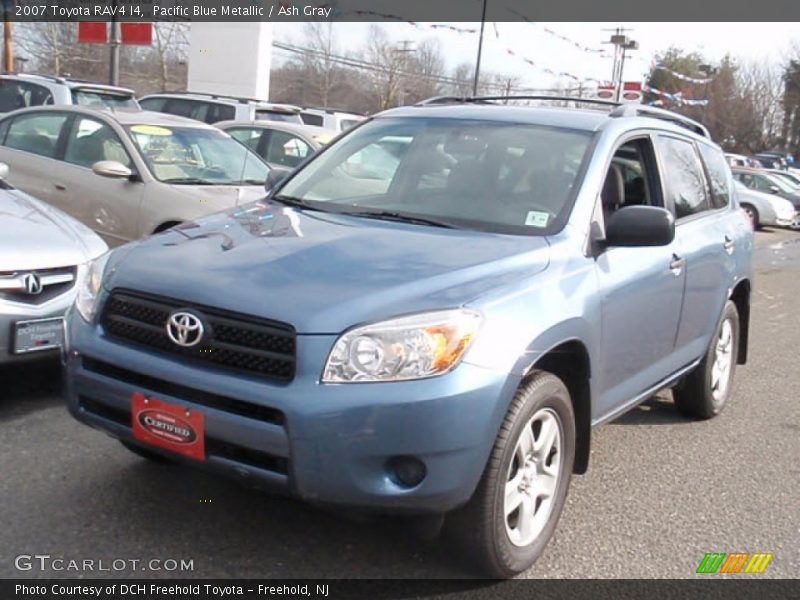 Pacific Blue Metallic / Ash Gray 2007 Toyota RAV4 I4