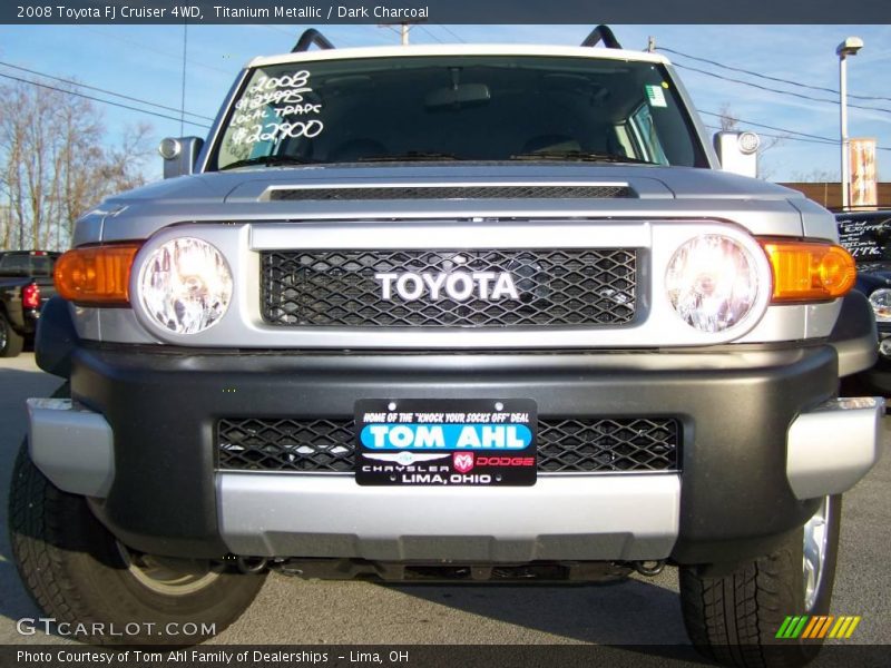 Titanium Metallic / Dark Charcoal 2008 Toyota FJ Cruiser 4WD