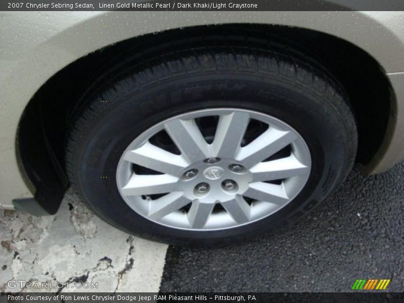 Linen Gold Metallic Pearl / Dark Khaki/Light Graystone 2007 Chrysler Sebring Sedan