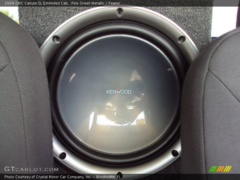 Polo Green Metallic / Pewter 2004 GMC Canyon SL Extended Cab