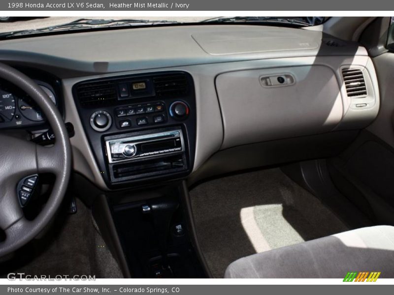 Heather Mist Metallic / Ivory 1998 Honda Accord LX V6 Sedan