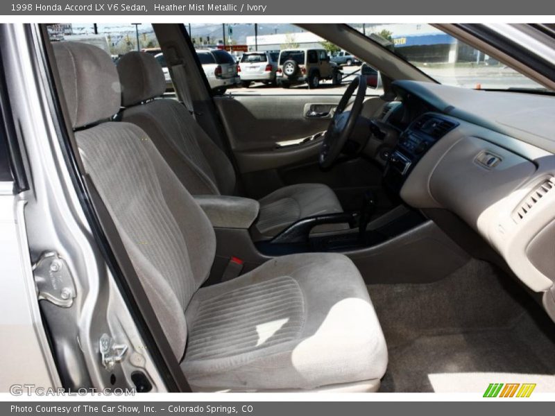Heather Mist Metallic / Ivory 1998 Honda Accord LX V6 Sedan