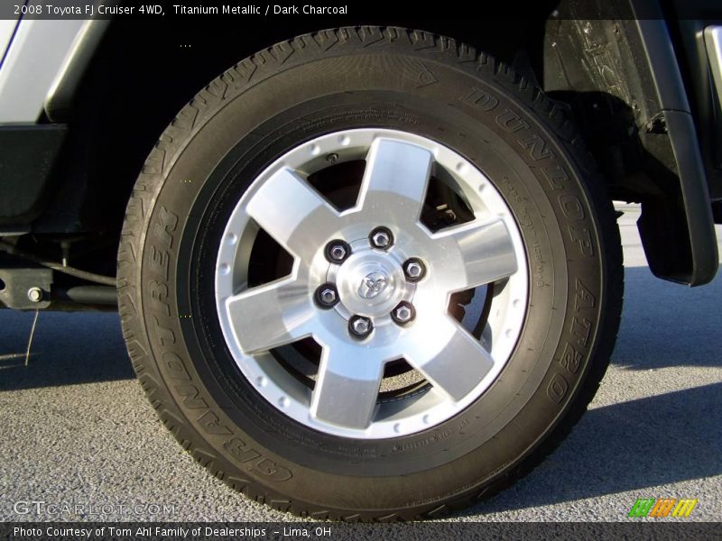 Titanium Metallic / Dark Charcoal 2008 Toyota FJ Cruiser 4WD