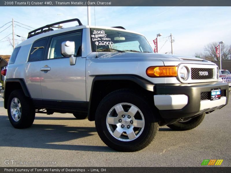 Titanium Metallic / Dark Charcoal 2008 Toyota FJ Cruiser 4WD