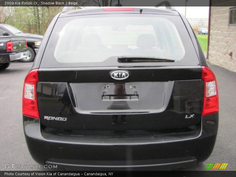 Shadow Black / Beige 2009 Kia Rondo LX