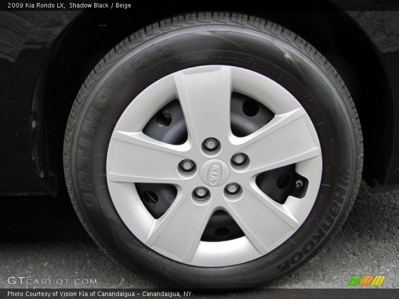 Shadow Black / Beige 2009 Kia Rondo LX