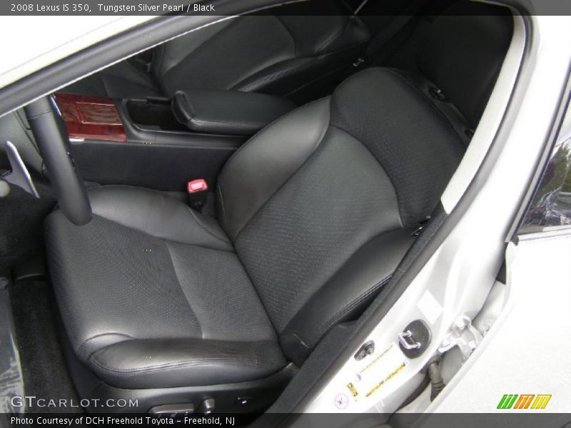 Tungsten Silver Pearl / Black 2008 Lexus IS 350