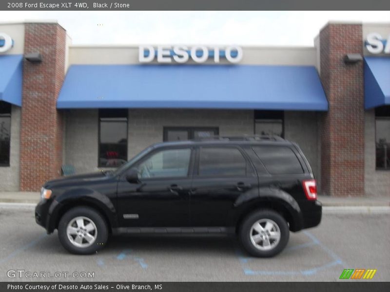 Black / Stone 2008 Ford Escape XLT 4WD