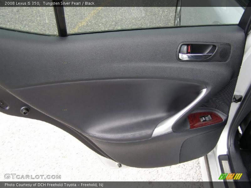Tungsten Silver Pearl / Black 2008 Lexus IS 350
