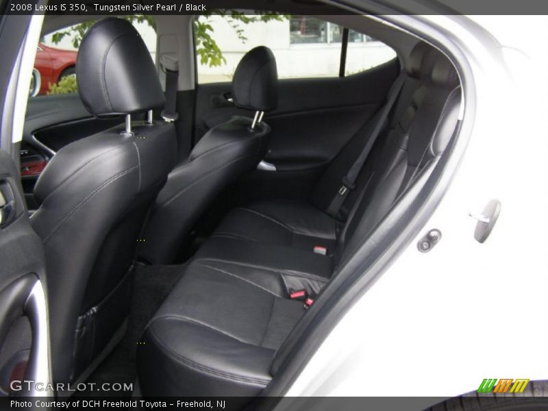 Tungsten Silver Pearl / Black 2008 Lexus IS 350