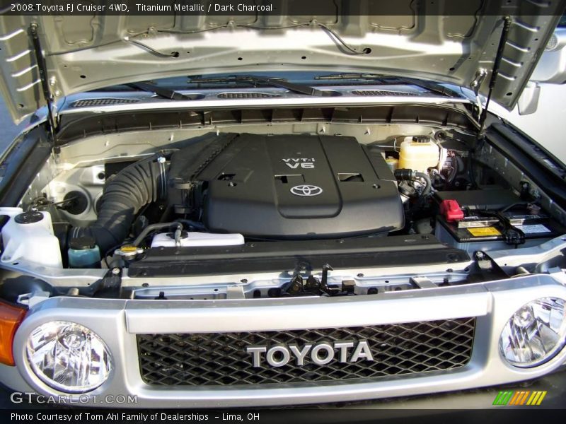 Titanium Metallic / Dark Charcoal 2008 Toyota FJ Cruiser 4WD