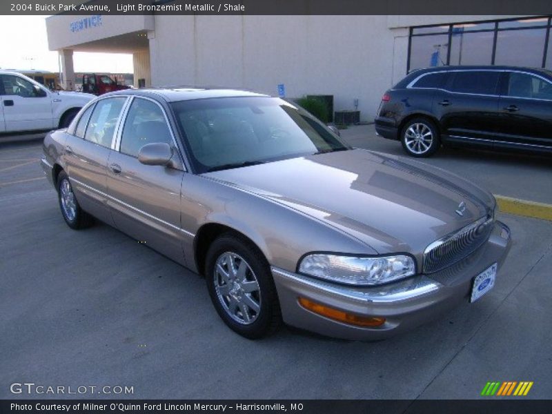 Light Bronzemist Metallic / Shale 2004 Buick Park Avenue