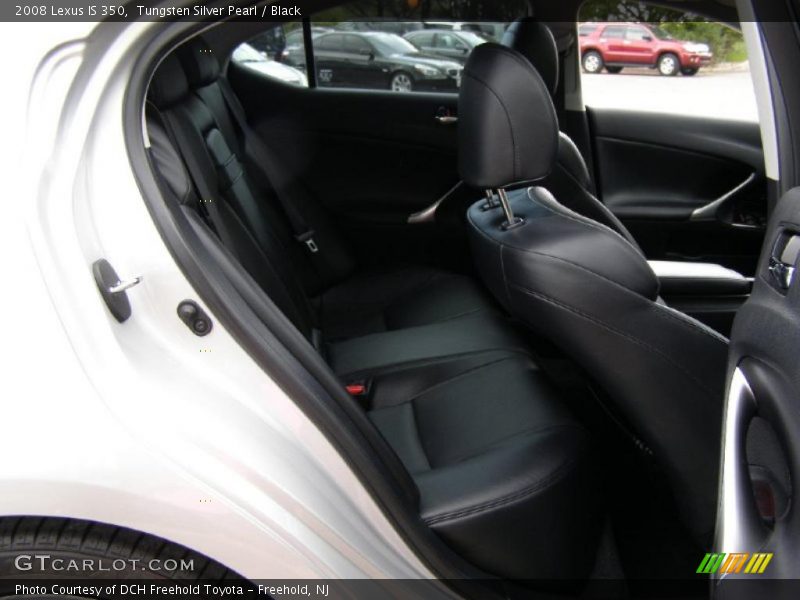 Tungsten Silver Pearl / Black 2008 Lexus IS 350