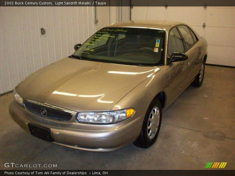 Light Sandrift Metallic / Taupe 2003 Buick Century Custom