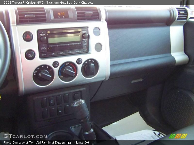 Titanium Metallic / Dark Charcoal 2008 Toyota FJ Cruiser 4WD