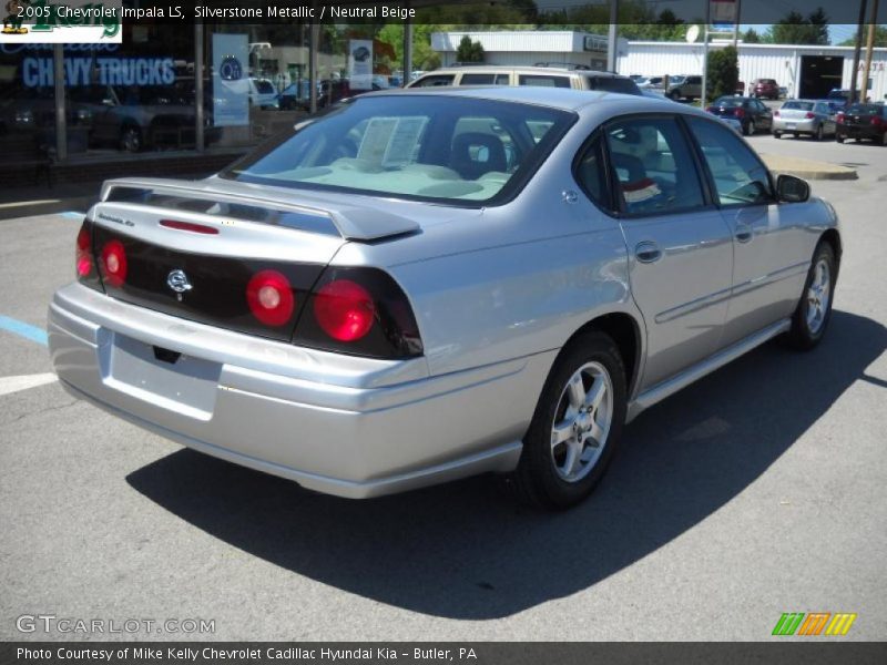 Silverstone Metallic / Neutral Beige 2005 Chevrolet Impala LS